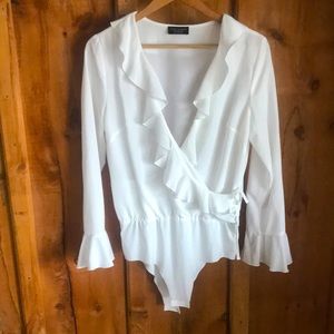 Classic white blouse